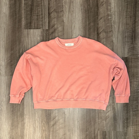 THE GREAT. Tops - The Great Oversized Cropped Sweatshirt - 2